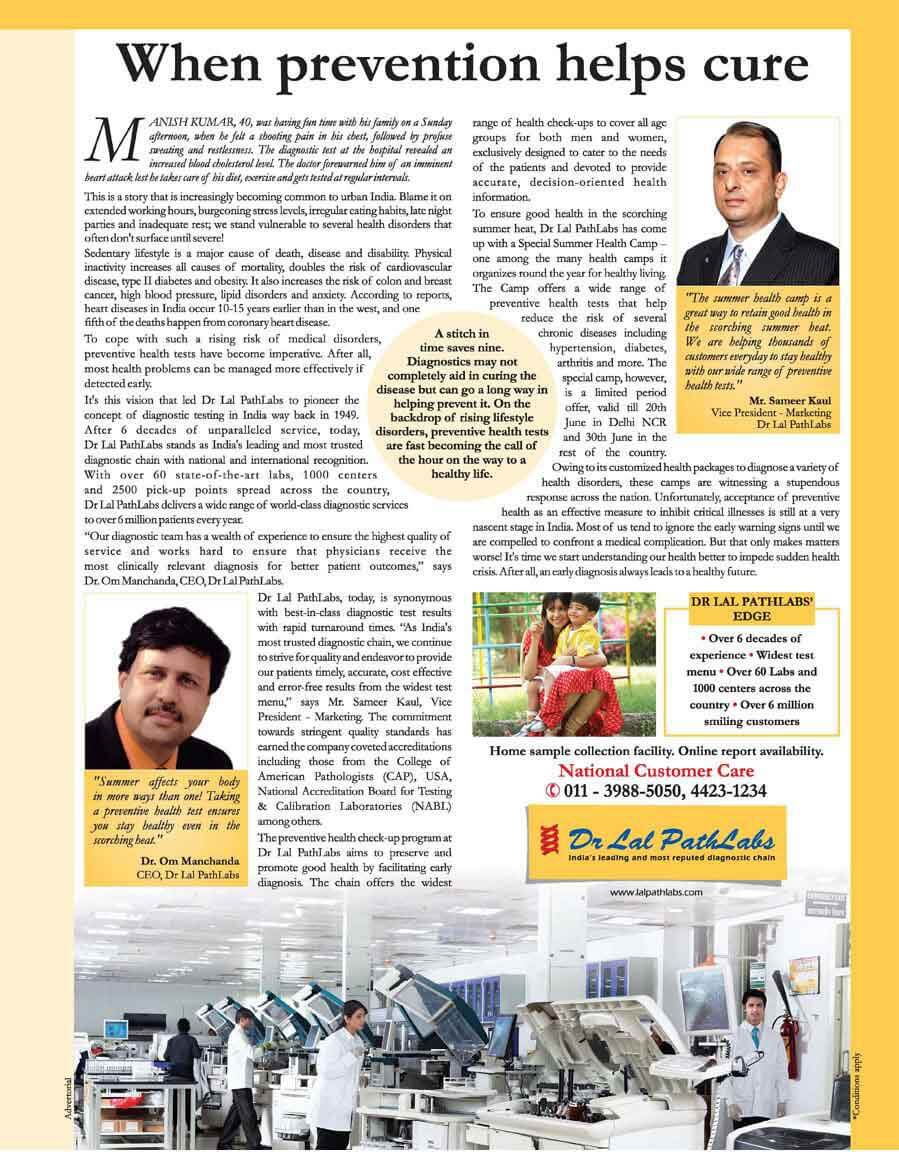 Dr Lal PathLabs Diagnostic Center, Blood test & Health CheckUps